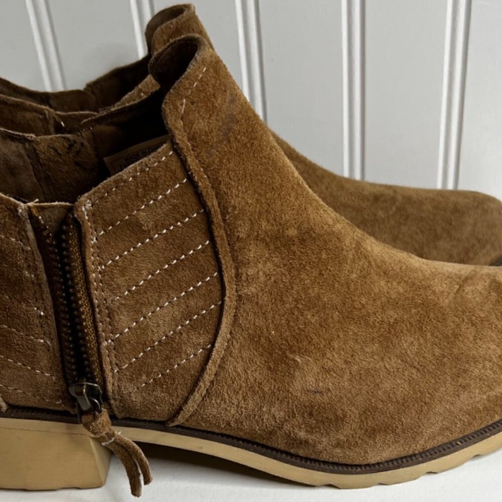 REEF Women's Voyage Boot Low Suede Booties Size 10